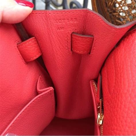 what does blind stamped on hermes handbag mean|hermes handbags code.